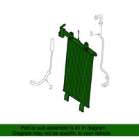 New Genuine Nissan Transmission Oil Cooler Assembly (2004-2015) OE 216069FD0A