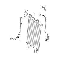 New Genuine Nissan Transmission Oil Cooler Assembly (2004-2015) OE 216069FD0A