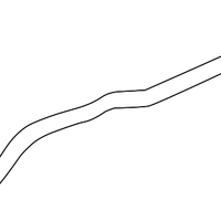 New Genuine Nissan Hose-Oil Cooler,Auto Transmission 216314BA0A OEM