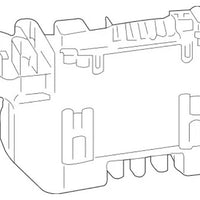 New Genuine Mercedes-Benz Fuse Box Assembly (2007-2009) OE 2215401250