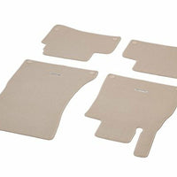 Genuine Mercedes S-Class Floor Mats Carpeted Set Silk Beige Set (2014-2018) OE