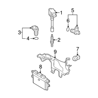 New Genuine Nissan Engine Spark Plug (x1) OE 22401ED71B