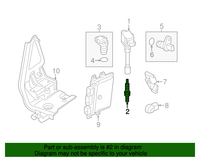 New Genuine Nissan Plug-Spark OE 22401JD01B