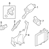 New Genuine Nissan GT-R Ignition Coil Assembly (2009-2021) OE 22448JF00B