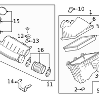 New Genuine Infiniti Volume Air Flow 226807131R OEM