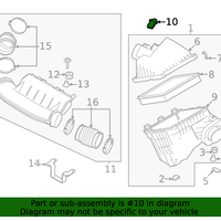 New Genuine Infiniti Volume Air Flow 226807131R OEM