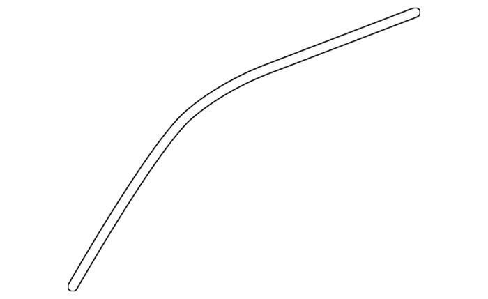 New Genuine Chevy Camaro Roof Drip Molding Right (2010-2015) OE 22903160