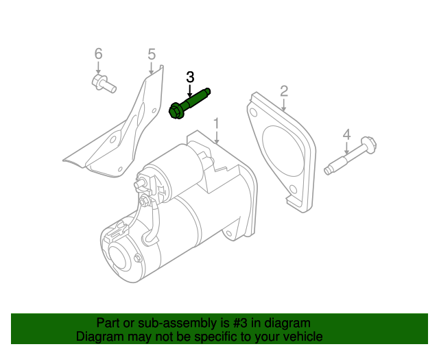 New Genuine Nissan Bolt OE 233906N20A