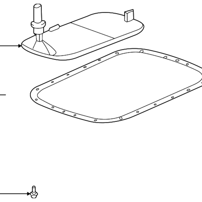 New Genuine BMW Gasket Oil Pan (2004-2015) OE 24117571235