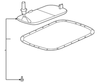 New Genuine BMW Gasket Oil Pan (2004-2015) OE 24117571235