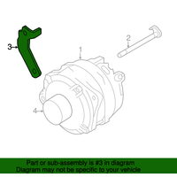 New Genuine Nissan Bracket-Harness Clip 24239JA11B / 24239-JA11B OEM