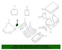 Genuine Nissan Kicks Fusible Link Connector (2018-2019) 243707993C
