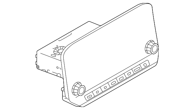 Genuine Nissan Rogue Display Control Radio Touch Screen (2021-2022) 259156RR1B