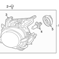 New Genuine Nissan Cover-Socket OE 260291KM0A