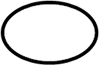 New Genuine Nissan Headlight Lamp Seal Ring Gasket OE 26033CD010