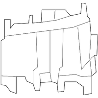 Genuine Nissan Rh Bracket Assy-Head Lamp OEM 260421AA0A
