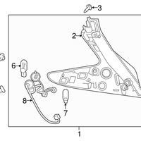 New Genuine Nissan / Infiniti Bulb 2626189962 OEM