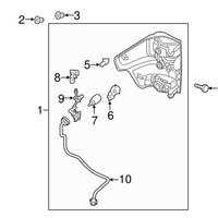 New Genuine Infiniti Grommet 265572U000 OEM