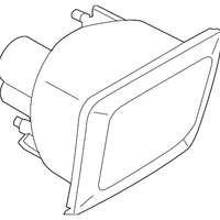 Genuine Nissan Rim-Rear Fog Lamp OEM 265821EA1A