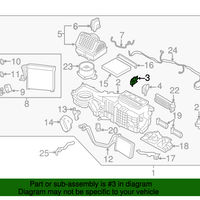 New Genuine Nissan Motor Actr Assy Mode OE 277313SB0A
