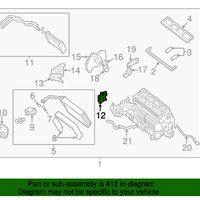 New Genuine Nissan Actuator Assy Air Mix 277421LA0A / 27742-1LA0A OEM