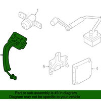 New Genuine Nissan Camera Assy-Back View OE 284429UH0C