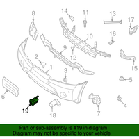New Genuine Nissan Brkt-Sens 28452ZK33A / 28452-ZK33A OEM