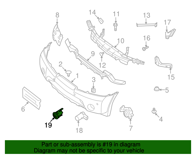 New Genuine Nissan Brkt-Sens 28452ZK33A / 28452-ZK33A OEM