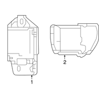 New Genuine Nissan Guard-Splash 284G9EZ20B / 284G9-EZ20B OEM