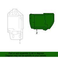 New Genuine Nissan Guard-Splash 284G9EZ20B / 284G9-EZ20B OEM