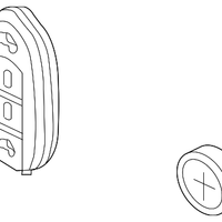 Genuine Nissan Switch Assy - Smart Keyless OEM 285E35AA1C