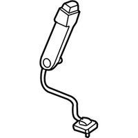Genuine Ford Seat Belt Buckle Pretensioner Right (2009-2014) OE 9L1Z7861202AA