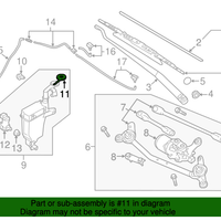 New Genuine Nissan Cap-Windshield Washer Tank 289131HB1A / 28913-1HB1A OEM
