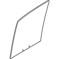 New Genuine Ford Glass Door Drop (2010-2013) OE 2T1Z-6121410-A