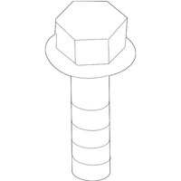 New Genuine BMW Hex Bolt With Washer (2012-2023) OE 31306869931