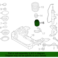 New Genuine BMW Protection Tube (1999-2016) OE 31331094749