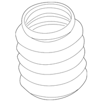 New Genuine BMW Protection Tube (1999-2016) OE 31331094749