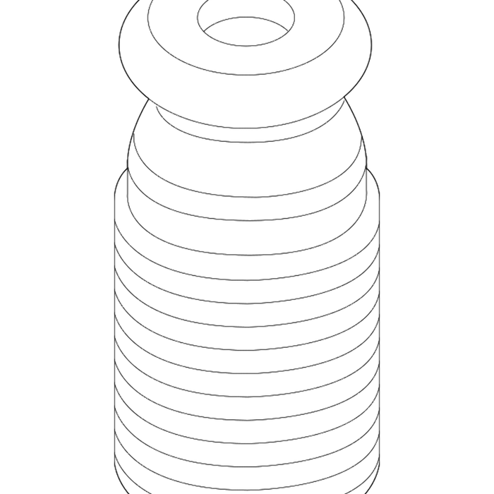 New Genuine BMW Auxiliary Shock Absorber (2012-2018) OE 31336789636