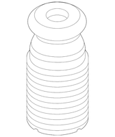 New Genuine BMW Auxiliary Shock Absorber (2012-2018) OE 31336789636