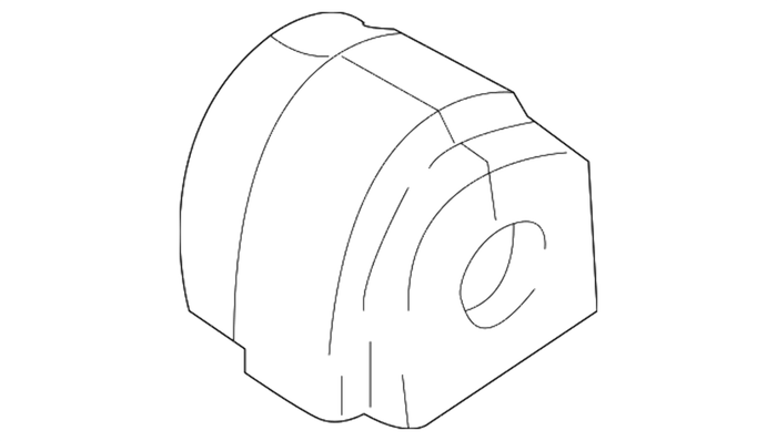 New Genuine BMW Stabilizer Rubber Mounting (1997-2003) OE 31351093794