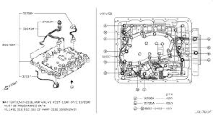 Genuine Infiniti G35 Transmission Valve Body Control W/Out Program (2003-2007)