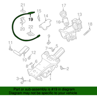 New Genuine BMW Interlock Cable (1995-2001) OE 32311162871