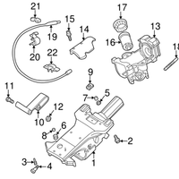 New Genuine BMW Interlock Cable (1995-2001) OE 32311162871
