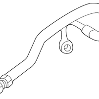 New Genuine BMW Return Pipe (2001-2006) OE 32412282354