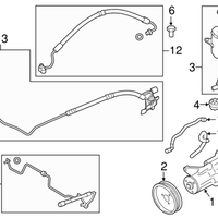 New Genuine BMW Expansion Hose 1ST Part (2010-2019) OE 32416798235