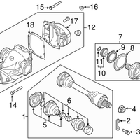New Genuine BMW Torx Screw With Ribs (2002-2016) OE 33207572716