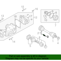 New Genuine BMW Torx Screw With Ribs (2000-2008) OE 33217571990