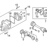 New Genuine BMW Torx Screw With Ribs (2000-2008) OE 33217571990