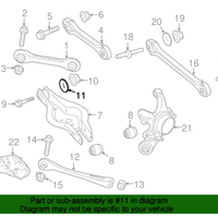 New Genuine BMW Eccentric Flat Washer (1999-2023) OE 33306786187