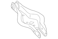 New Genuine BMW Roll Over Strut With Rubber (2012-2023) OE 33326884694